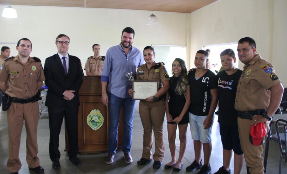 ALEP homenageia policiais militares pelos excelentes serviços prestados à comunidade no Norte Pioneiro