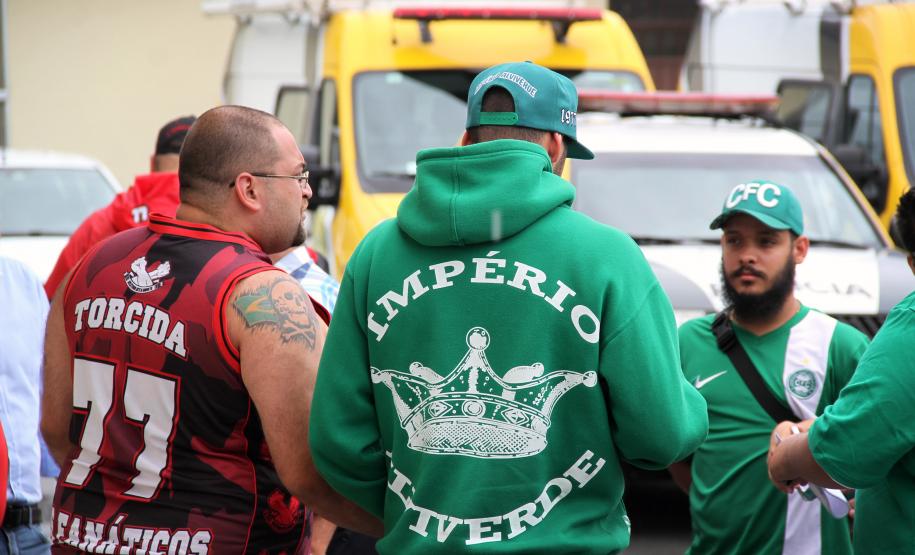 Curitiba, 29 de Janeiro de 2018. Reunião Atletiba no 12 BPM.