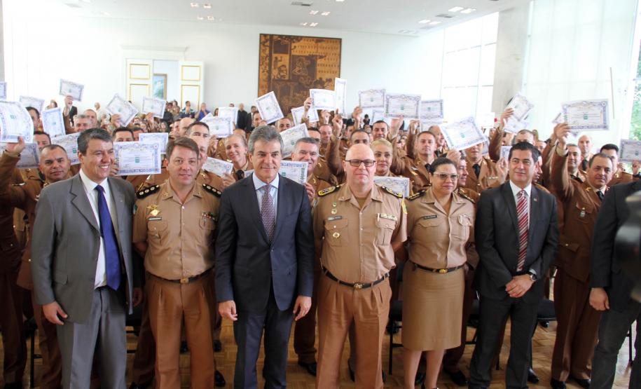 Curitiba, 31 de Janeiro de 2018. Formatura do Curso de Aperfeiçoamento de Sargentos da Polícia Militar do Paraná.