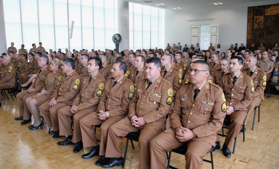 Curitiba, 31 de Janeiro de 2018. Formatura do Curso de Aperfeiçoamento de Sargentos da Polícia Militar do Paraná.