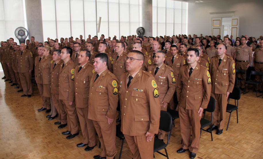 Curitiba, 31 de Janeiro de 2018. Formatura do Curso de Aperfeiçoamento de Sargentos da Polícia Militar do Paraná.