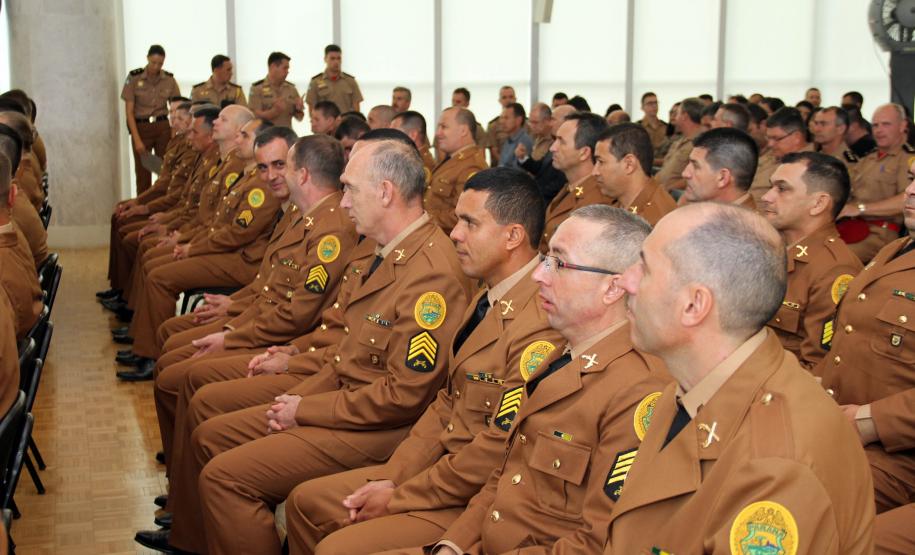 Curitiba, 31 de Janeiro de 2018. Formatura do Curso de Aperfeiçoamento de Sargentos da Polícia Militar do Paraná.