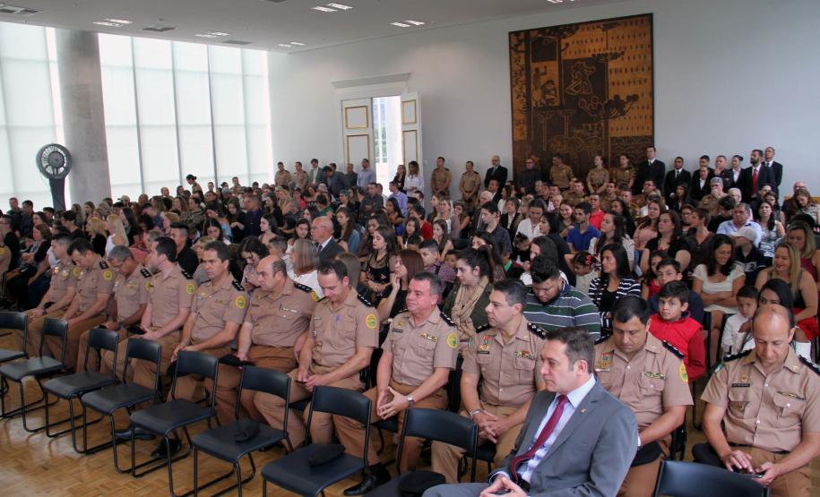 Curitiba, 31 de Janeiro de 2018. Formatura do Curso de Aperfeiçoamento de Sargentos da Polícia Militar do Paraná.
