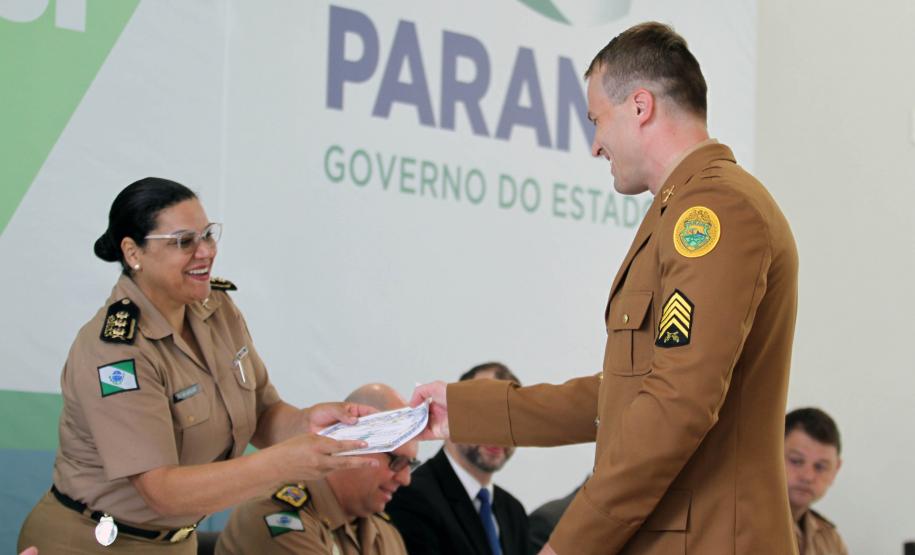 Curitiba, 31 de Janeiro de 2018. Formatura do Curso de Aperfeiçoamento de Sargentos da Polícia Militar do Paraná.
