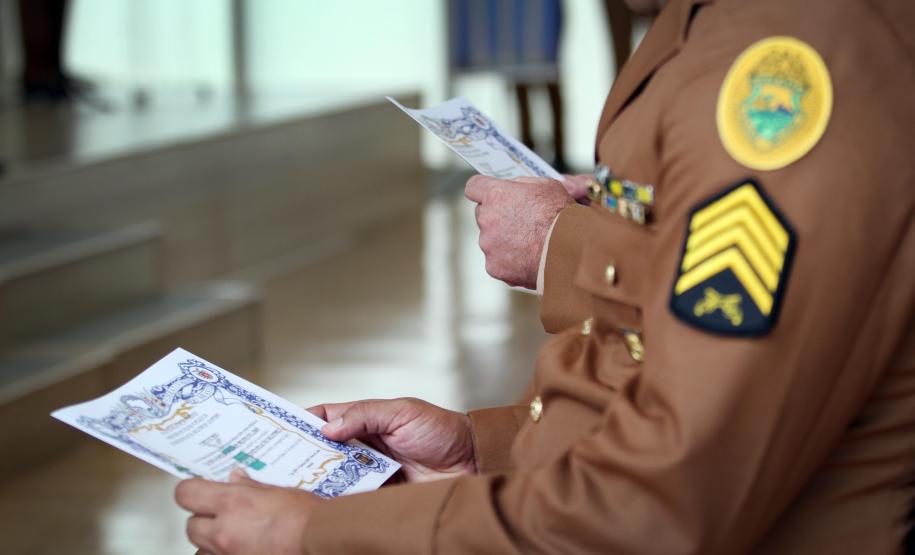 Curitiba, 31 de Janeiro de 2018. Formatura do Curso de Aperfeiçoamento de Sargentos da Polícia Militar do Paraná.