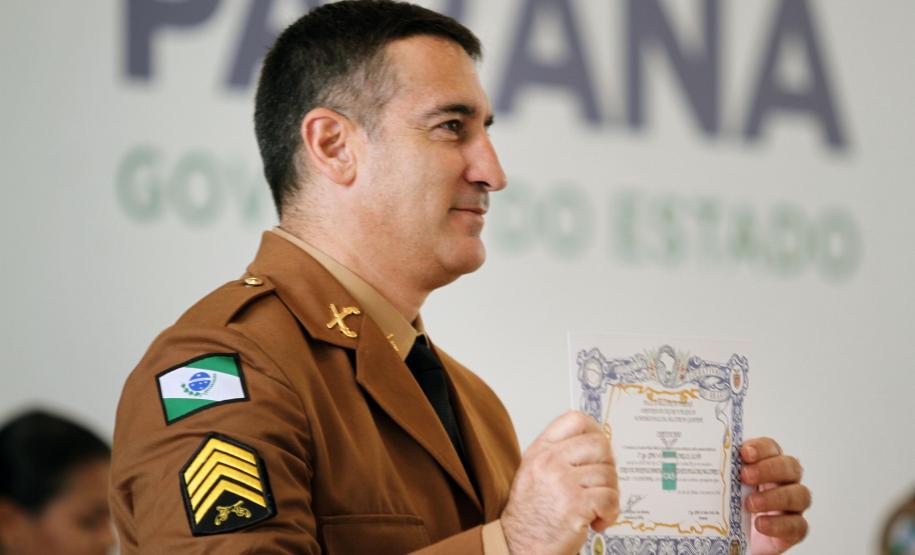 Curitiba, 31 de Janeiro de 2018. Formatura do Curso de Aperfeiçoamento de Sargentos da Polícia Militar do Paraná.