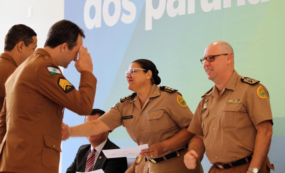 Curitiba, 31 de Janeiro de 2018. Formatura do Curso de Aperfeiçoamento de Sargentos da Polícia Militar do Paraná.