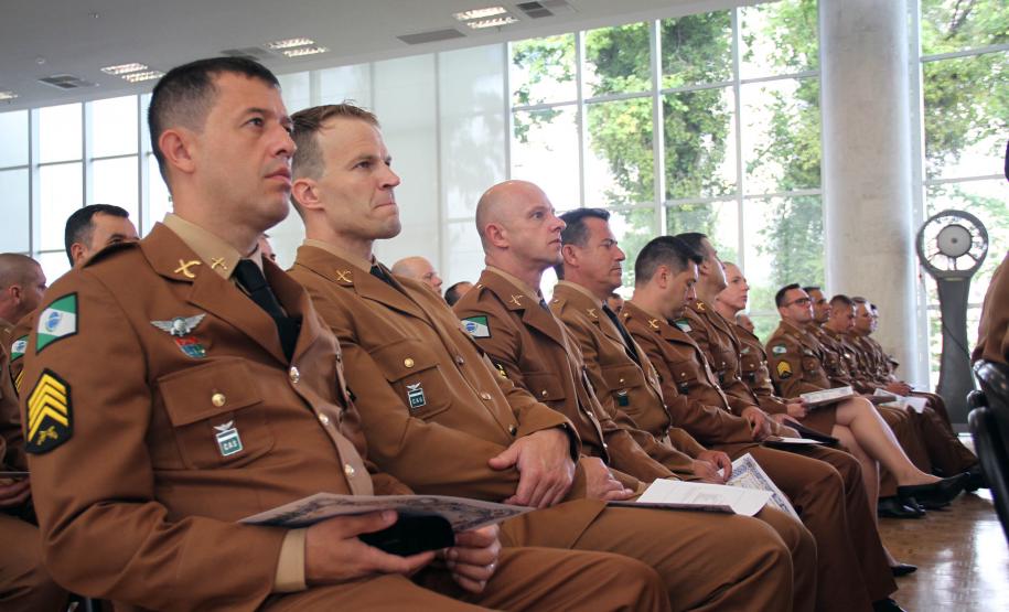 Curitiba, 31 de Janeiro de 2018. Formatura do Curso de Aperfeiçoamento de Sargentos da Polícia Militar do Paraná.