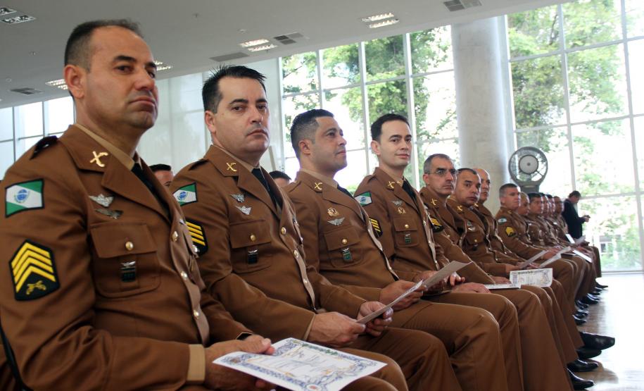 Curitiba, 31 de Janeiro de 2018. Formatura do Curso de Aperfeiçoamento de Sargentos da Polícia Militar do Paraná.