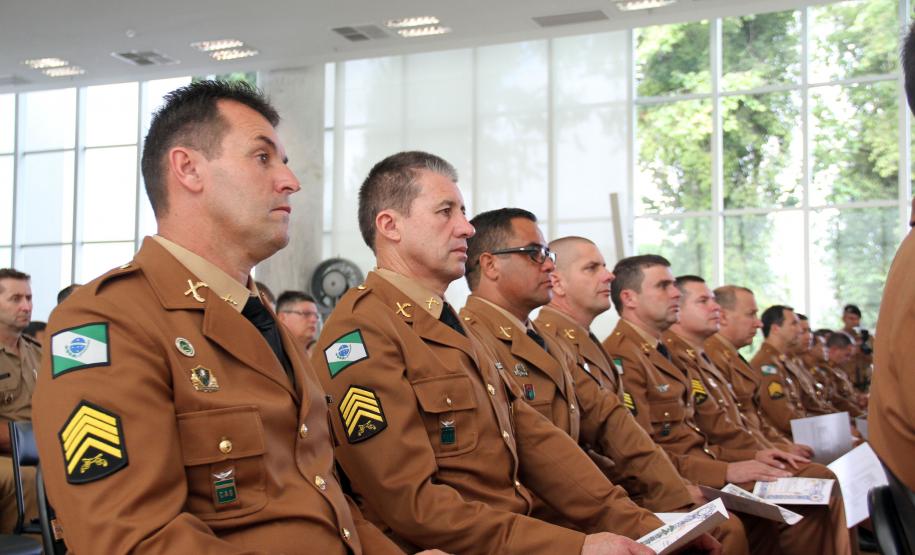 Curitiba, 31 de Janeiro de 2018. Formatura do Curso de Aperfeiçoamento de Sargentos da Polícia Militar do Paraná.