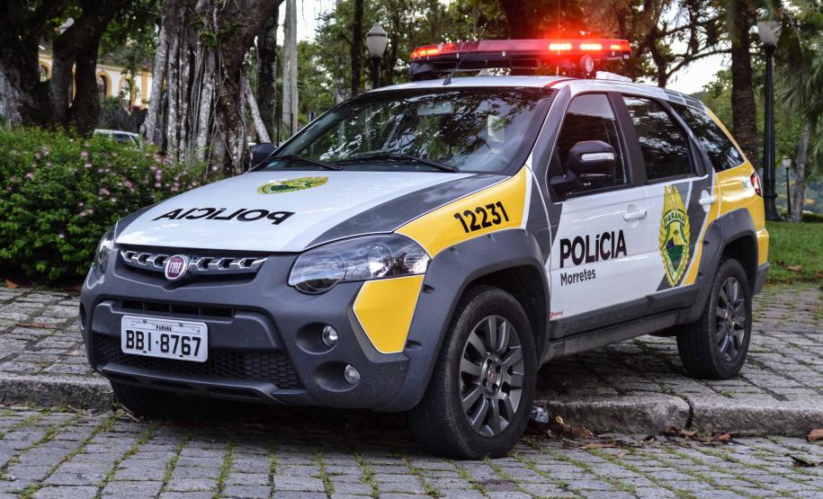 Homem suspeito de esfaquear companheira é preso pela PM em Pontal do Paraná