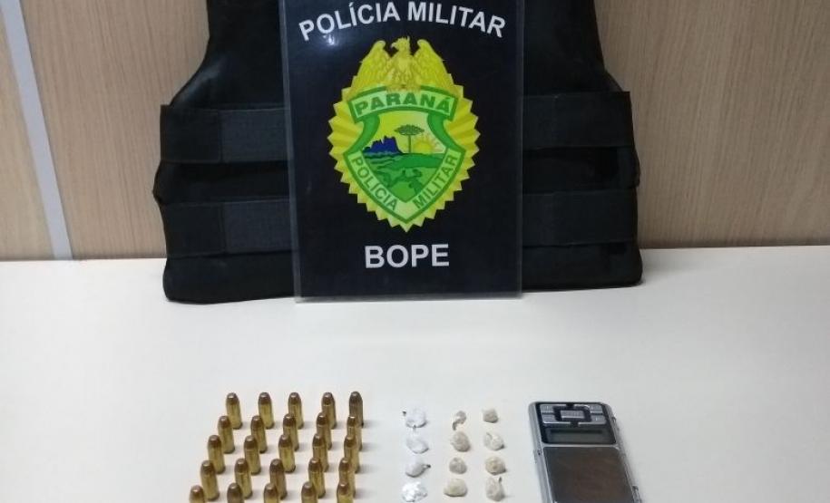 Em um dia, BOPE apreende drogas, colete balístico, munições de uso restrito e uma arma de fogo na Capital e RMC Em um dia, BOPE apreende drogas, colete balístico, munições de uso restrito e uma arma de fogo na Capital e RMC