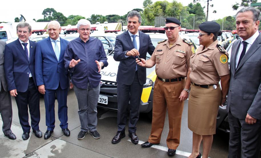 Curitiba, 05 de Fevereiro de 2018. Entrega de viaturas