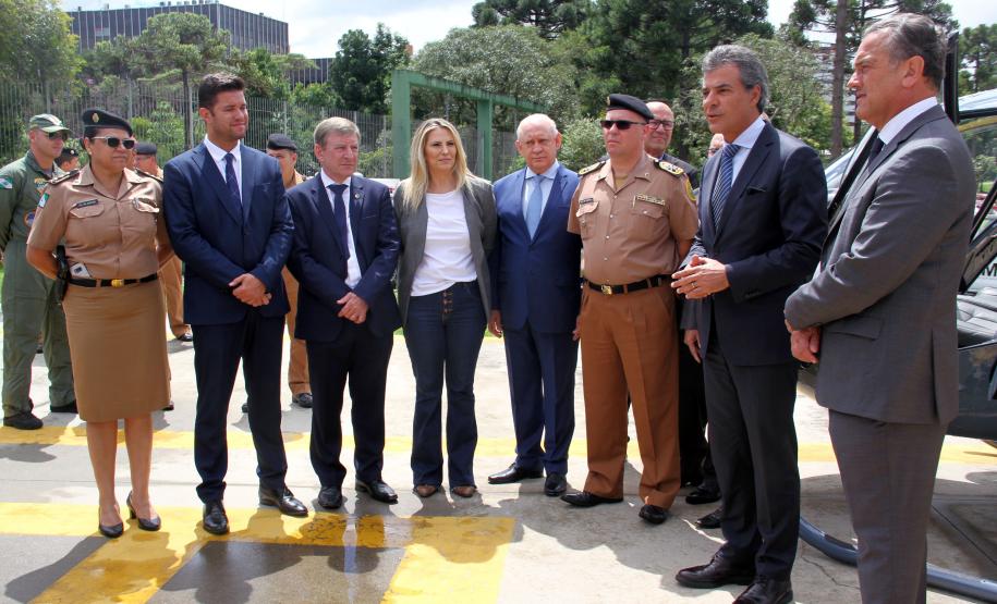 Curitiba, 05 de Fevereiro de 2018. Entrega de viaturas