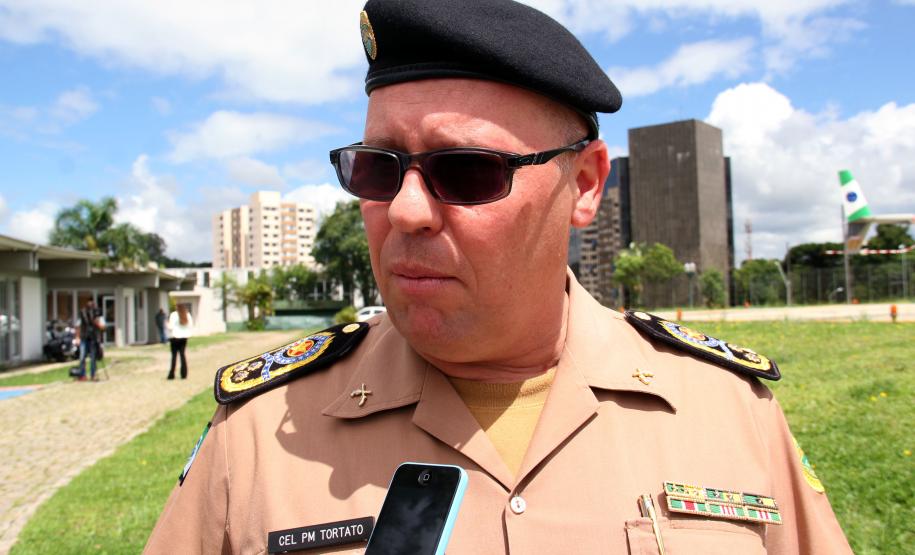 Curitiba, 05 de Fevereiro de 2018. Entrega de viaturas.