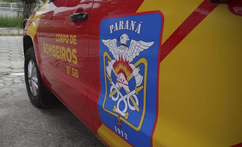 21/12/17Tropa recepcionada pelo Ten.-Cel. Jair Pereira, comandante do 8º Grupamento de Bombeiros e o Major Edson Oliveira Ávila, subcomandante do 8º GB no município de Pontal do Paraná.