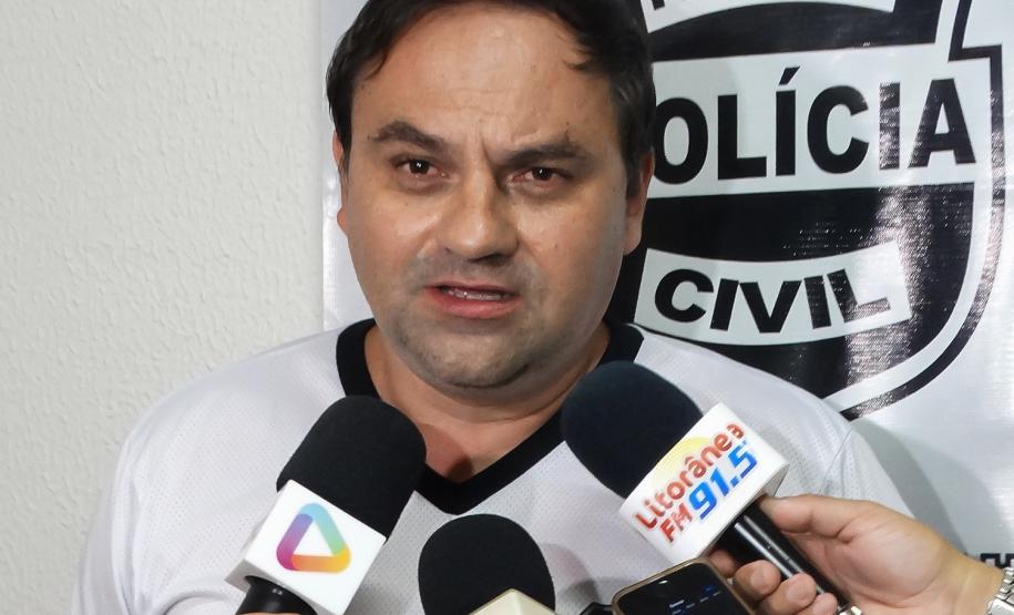 Ivo Dyniewecz Júnior Delegado de Polícia Civil DP Guaratuba