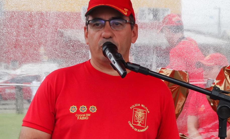 Cel. QOBM Fabio Mariano de Oliveira Comandante do Corpo de Bombeiros