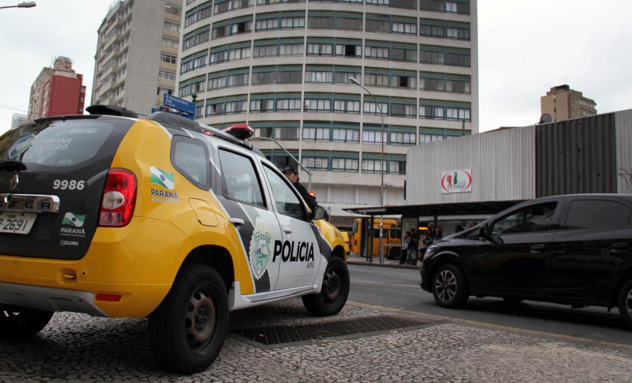 Curitiba, 16 de Fevereiro de 2018. Operação Polícia Militar e Prefeitura