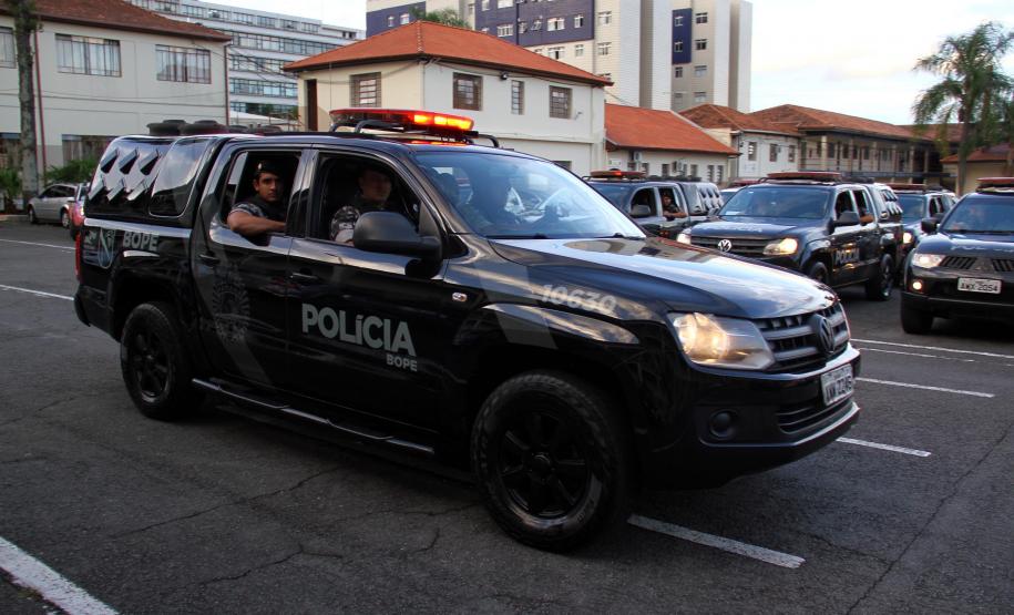 Curitiba, 20 de Fevereiro de 2018. Operação BOPE