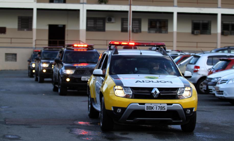 Veículo é recuperado e cinco pessoas são encaminhadas pelo BOPE durante operação em Curitiba