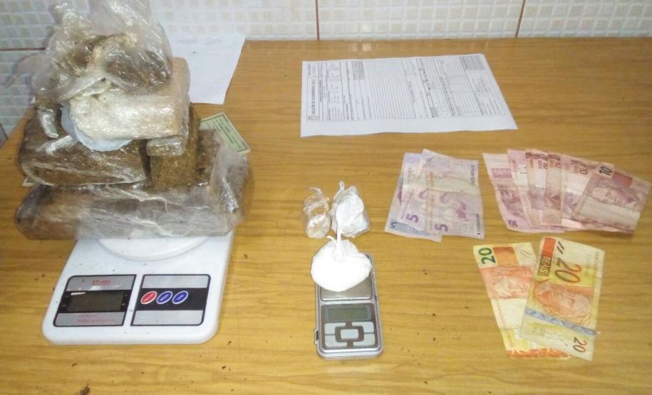 Família é encaminhada pela PM por tráfico de drogas em Campo Mourão