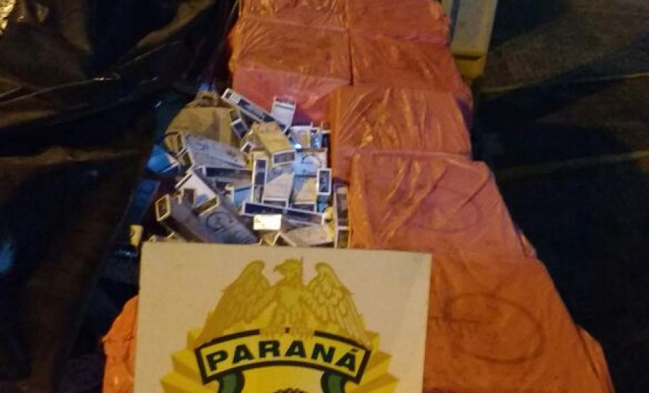 BPFron apreende 1,5 mil caixas de cigarro contrabandeados do Paraguai