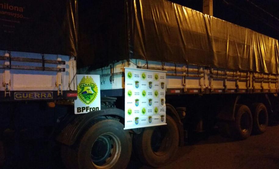 BPFron apreende 1,5 mil caixas de cigarro contrabandeados do Paraguai