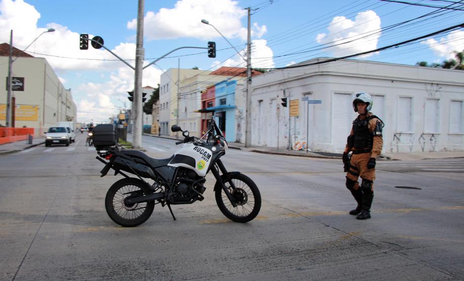 Curitiba, 22 de Fevereiro de 2018. Operação AIFU no centro da cidade.