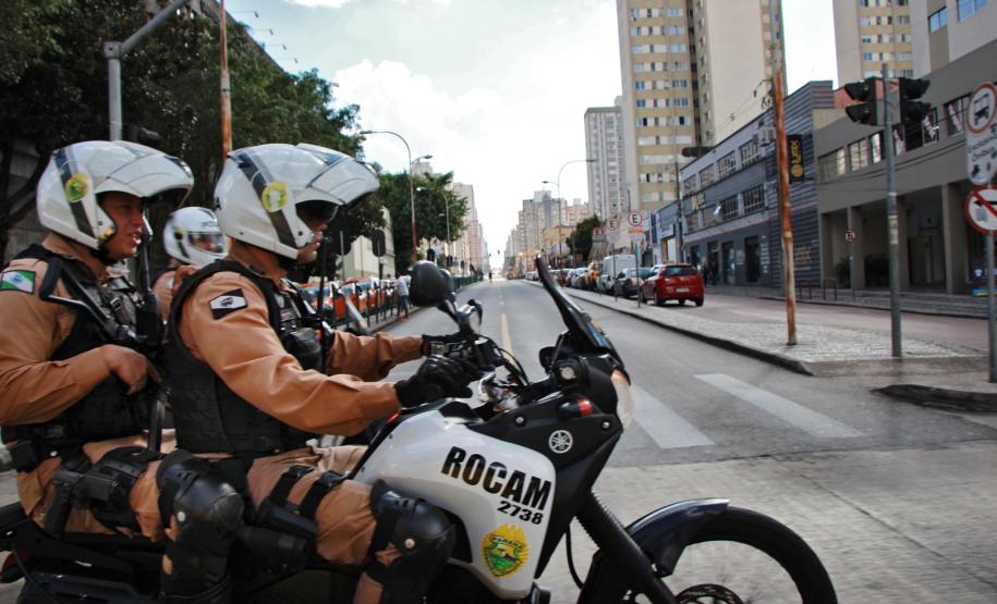 Curitiba, 22 de Fevereiro de 2018. Operação AIFU no centro da cidade.