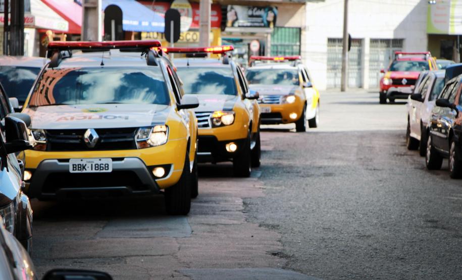 Curitiba, 22 de Fevereiro de 2018. Operação AIFU no centro da cidade.