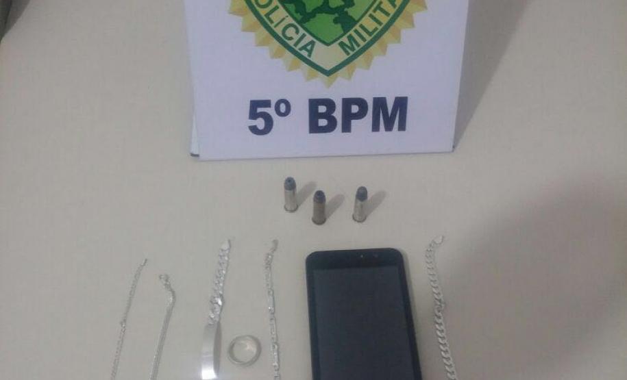 Policiais Militares recuperam objetos roubados e encaminham dois suspeitos no Norte do estado