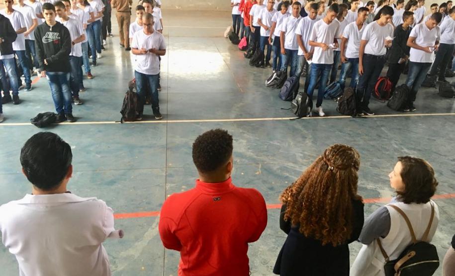 Em Londrina, 2º Colégio da Polícia Militar dá inicio às aulas para aproximadamente 380 alunos Em Londrina, 2º Colégio da Polícia Militar dá inicio às aulas para aproximadamente 380 alunos