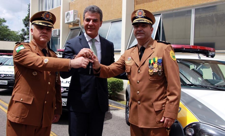 Curitiba, 01 de Março de 2018. Evento de aniverssário do BPTran, e passagem de Comando.