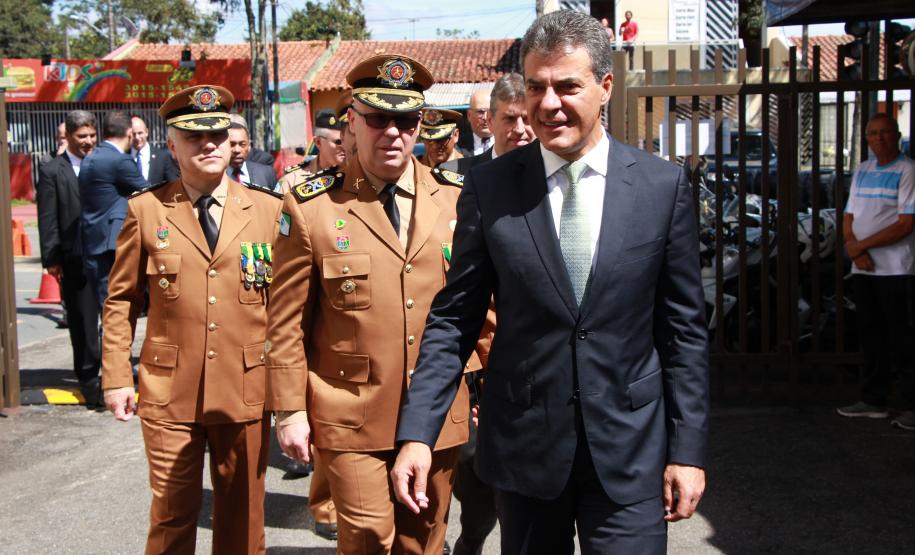 Curitiba, 01 de Março de 2018. Evento de aniverssário do BPTran, e passagem de Comando.