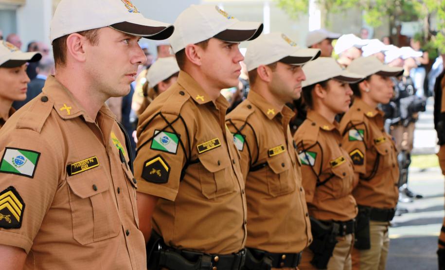 Curitiba, 01 de Março de 2018. Evento de aniverssário do BPTran, e passagem de Comando.
