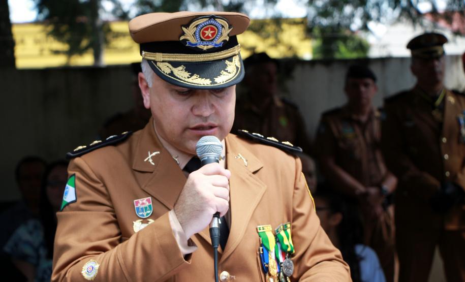 Curitiba, 01 de Março de 2018. Evento de aniverssário do BPTran, e passagem de Comando.