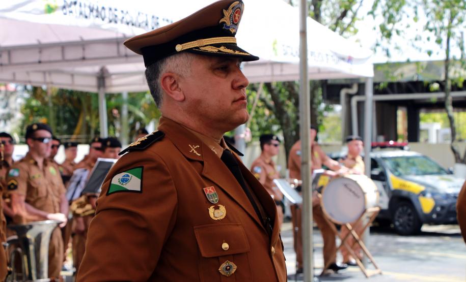 Curitiba, 01 de Março de 2018. Evento de aniverssário do BPTran, e passagem de Comando.
