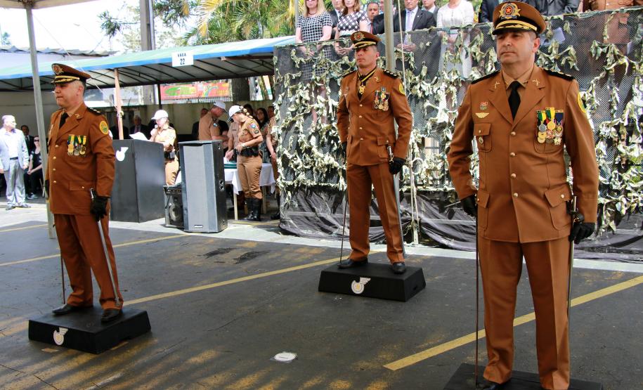 Curitiba, 01 de Março de 2018. Evento de aniverssário do BPTran, e passagem de Comando.
