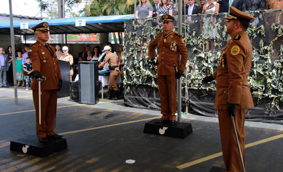 Curitiba, 01 de Março de 2018. Evento de aniverssário do BPTran, e passagem de Comando.