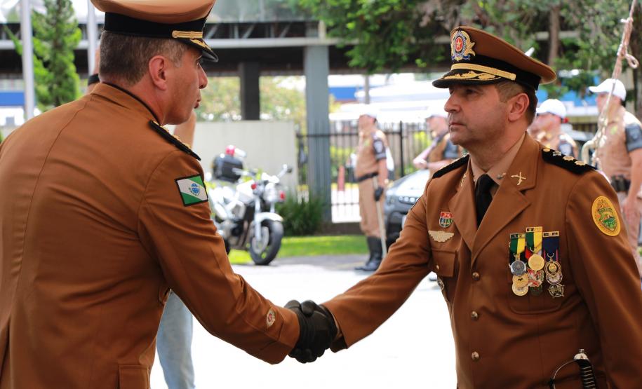 Curitiba, 01 de Março de 2018. Evento de aniverssário do BPTran, e passagem de Comando.