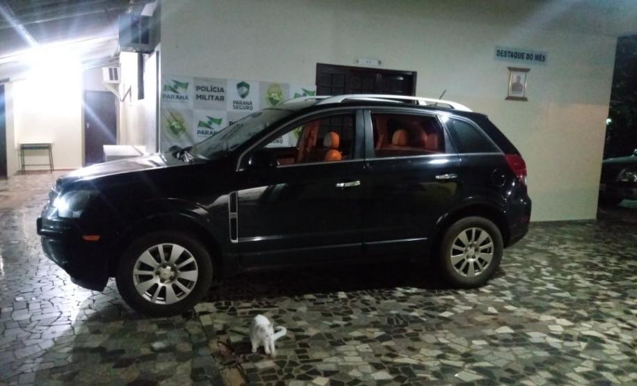 Em Cianorte, policiais militares recuperam veículo furtado