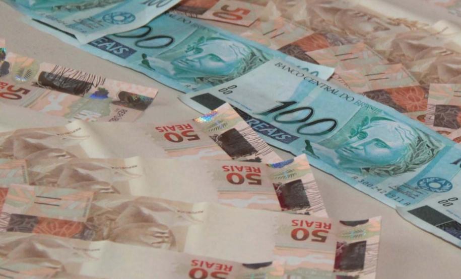 Policiais militares apreendem R$ 4,7 mil em notas falsas no Noroeste do estado