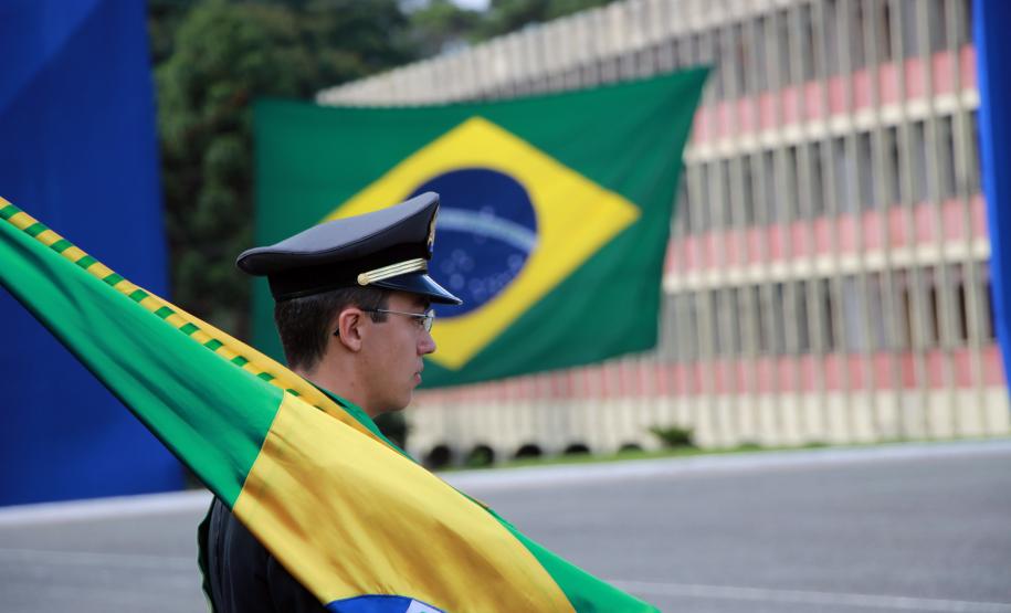 Curitiba, 09 de Março de 2018. APMG comemora 47 anos durante solenidade com entrega do Espadim Tiradentes e medalha de Mérito de Ensino