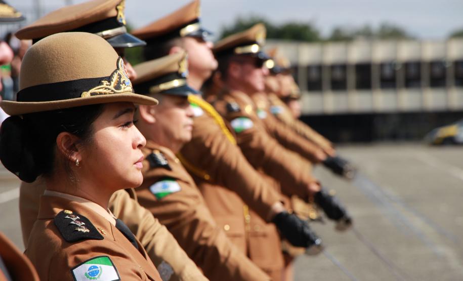 Curitiba, 09 de Março de 2018. APMG comemora 47 anos durante solenidade com entrega do Espadim Tiradentes e medalha de Mérito de Ensino