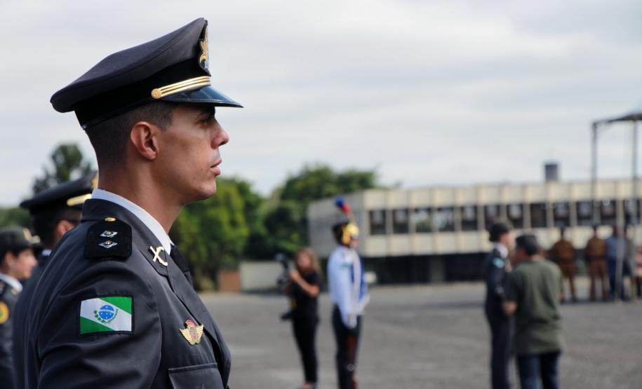 Curitiba, 09 de Março de 2018. APMG comemora 47 anos durante solenidade com entrega do Espadim Tiradentes e medalha de Mérito de Ensino