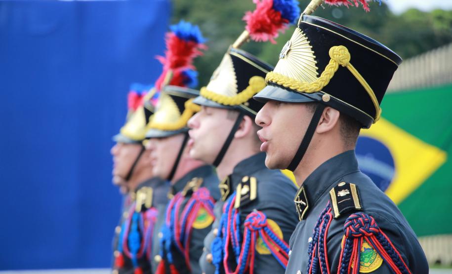Curitiba, 09 de Março de 2018. APMG comemora 47 anos durante solenidade com entrega do Espadim Tiradentes e medalha de Mérito de Ensino