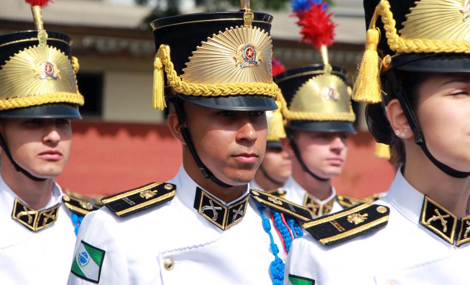 Curitiba, 09 de Março de 2018. APMG comemora 47 anos durante solenidade com entrega do Espadim Tiradentes e medalha de Mérito de Ensino