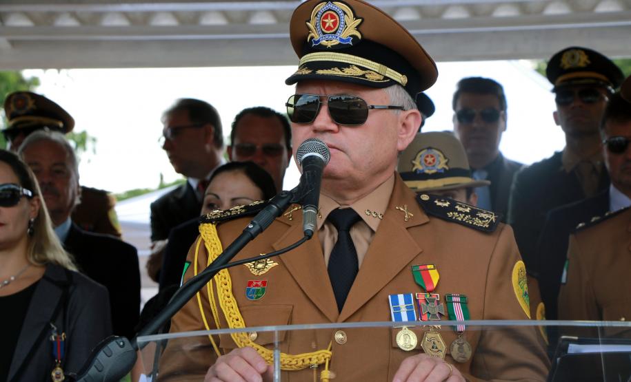 Curitiba, 09 de Março de 2018. APMG comemora 47 anos durante solenidade com entrega do Espadim Tiradentes e medalha de Mérito de Ensino