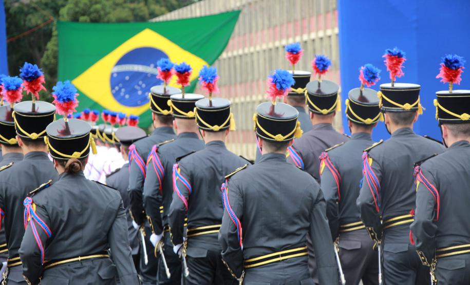 Curitiba, 09 de Março de 2018. APMG comemora 47 anos durante solenidade com entrega do Espadim Tiradentes e medalha de Mérito de Ensino